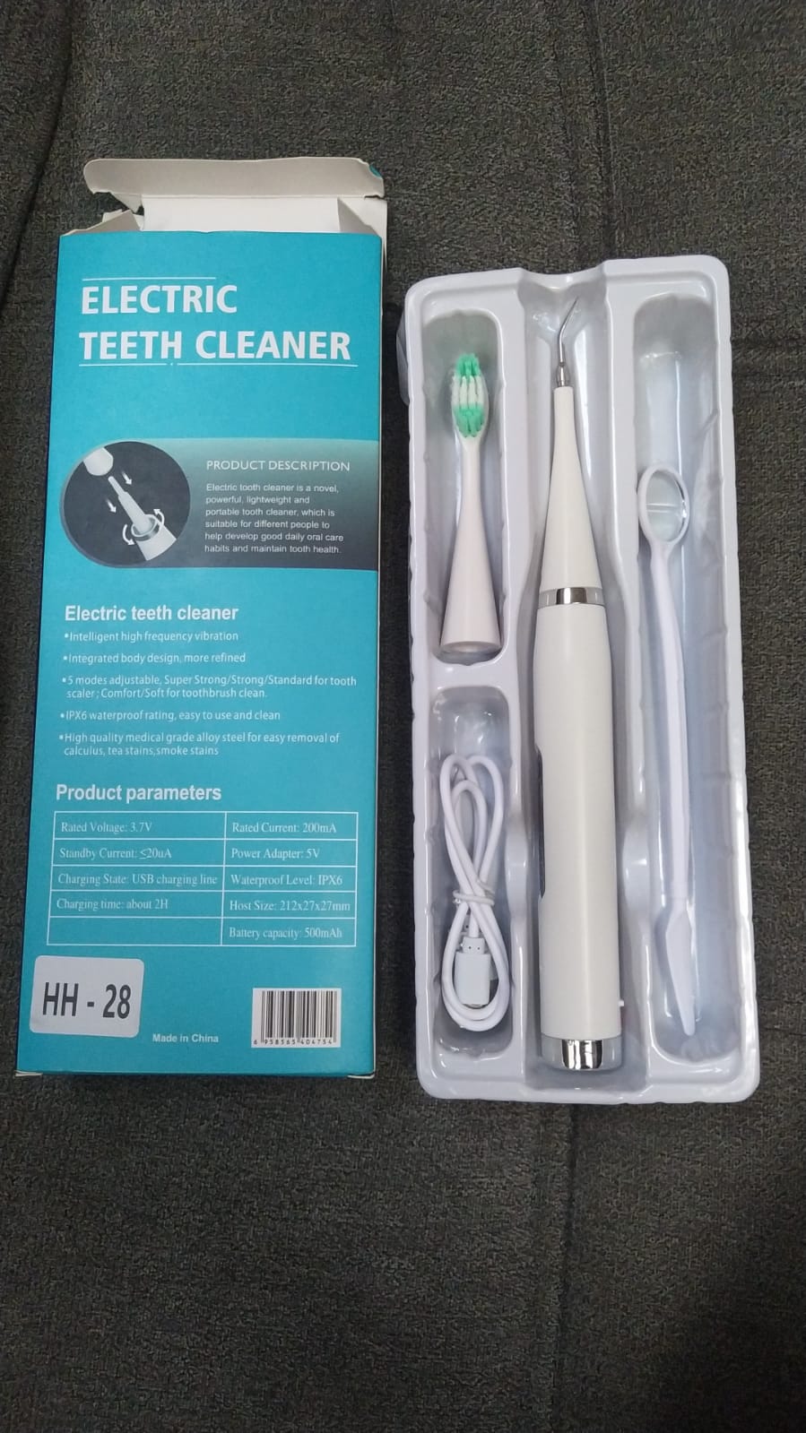 Cepillo Eléctrico Removedor Sarro Dental